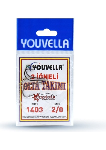 Yemli Takım 3 Iğneli Hazır Beden Youvella 1403 2/0
