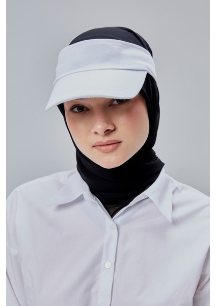 Kadın Basic Cırtcırtlı Ayarlanabilir Tenisçi Vizör Golf Şapkası Güneş Koruyucu Siperlik indirimleri