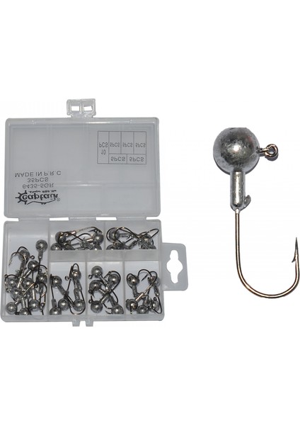 6435 Compact Eco Kutulu Jig Head Seti 5GR-35ADET