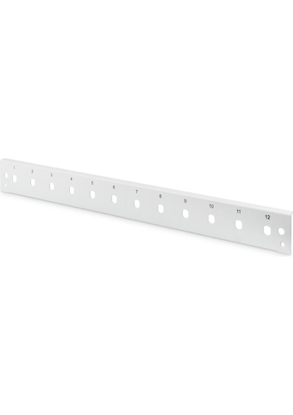 DN-96200-QL Sürgülü Boş Fiber Optik Sonlandırma Kutusu Için Önpanel, Kilit Mekanizmalı, 12 x St Simplex, 1u&lt;br&gt; digitus Fiber Optic Splice Box Front Panel, Quick Lock, 12 x St Simplex, 1