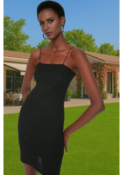 Kadın Yazlık Mini Elbise Pamuk Elastan Kaşkorse Örme Bodycon Rahat ve Şık Özel Tasarım Trend Tasarım fiyatları