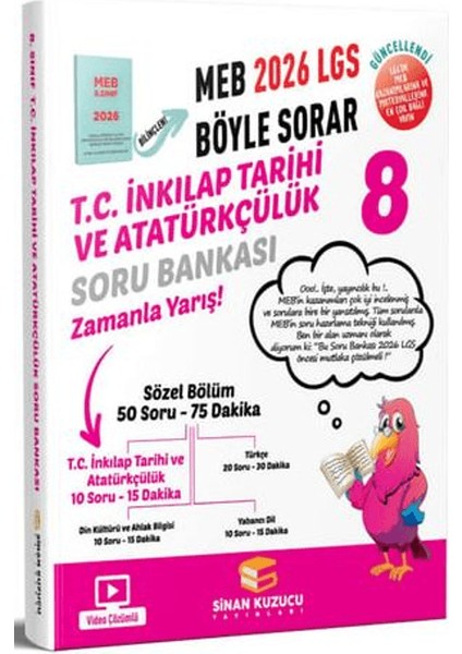 8. Sınıf Inkılap Tarihi ve Atatürkçülük Soru Bankası
