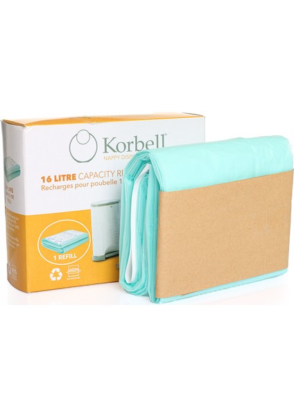 495 Adet Kirli Bebek Bezi Kapasiteli Çöp Poşeti