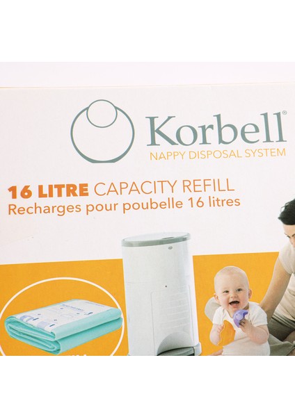 495 Adet Kirli Bebek Bezi Kapasiteli Çöp Poşeti