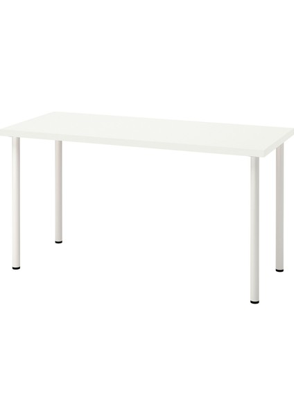 Çalışma Masası, Beyaz, 140x60 cm