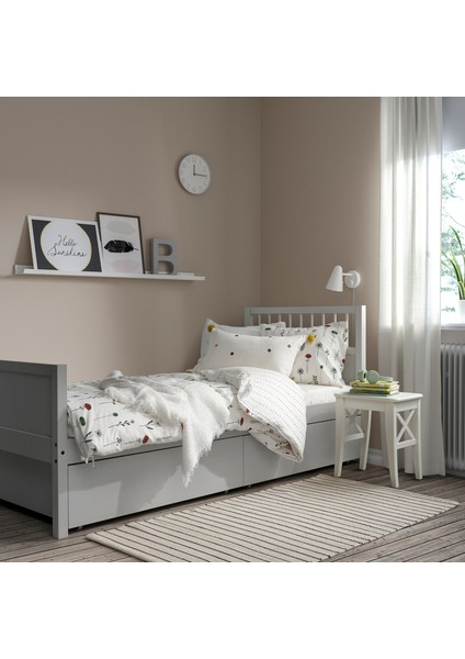 Tek Kişilik Baza, Açık Gri, 90x200 cm modelleri