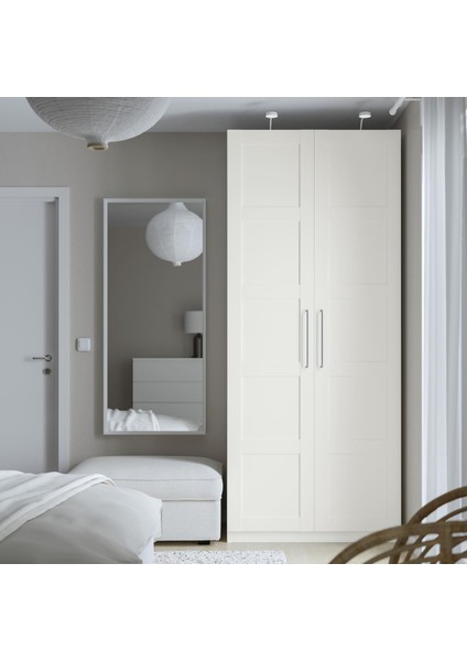Pax Gardırop, Beyaz, 100x60x236 cm fiyatları