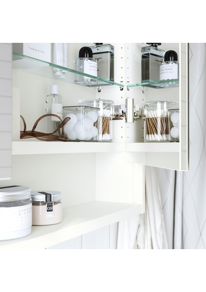 Banyo Duvar Dolabı, Beyaz, 100x15x95 cm, Kablosuz Kontrol Sürücüsüz fiyatları