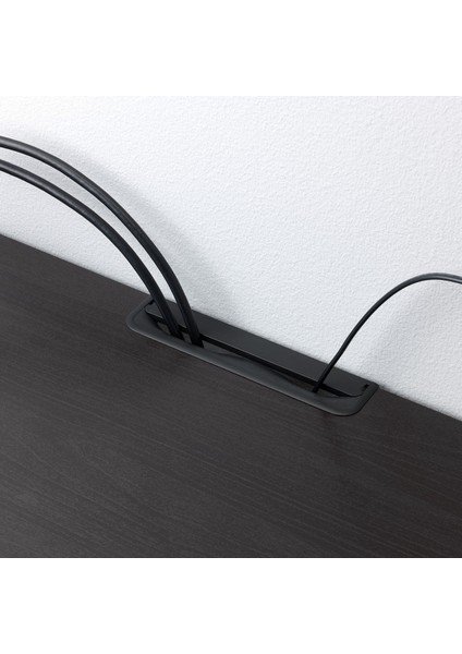 Tv Ünitesi, Venge-Siyah-Kahverengi-Şeffaf Cam, 240X42X190 Cm, Lappvıken/sındvık, Çıt Çıt Raylı