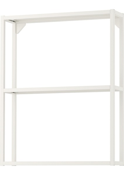 Açık Raf Ünitesi, Beyaz, 60X15X75 cm
