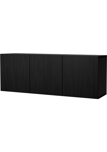 Duvar Dolabı, Venge, 180X42X64 Cm, Lappvıken