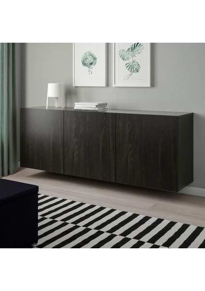 Duvar Dolabı, Venge, 180X42X64 Cm, Lappvıken