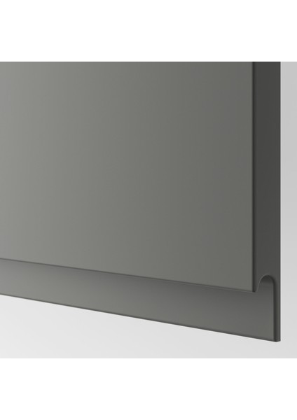 Tv Sehpası, Beyaz-Koyu Gri, 180X42X39 Cm, Vastervıken, Fren Raylı fırsatları