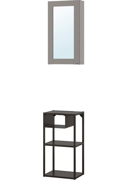 Raf Ünitesi, Antrasit-Gri, 40X30X150 cm