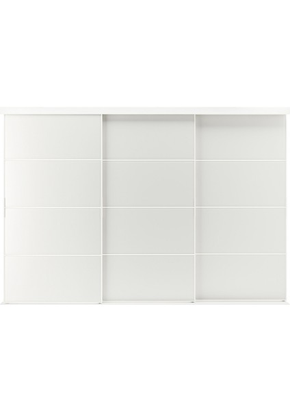 Gömme Dolap İçin Sürgü Kapak, Beyaz, 301x205 cm