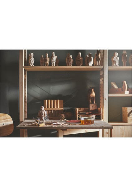 Katlanır Masa, Çam, 80X30-91 cm