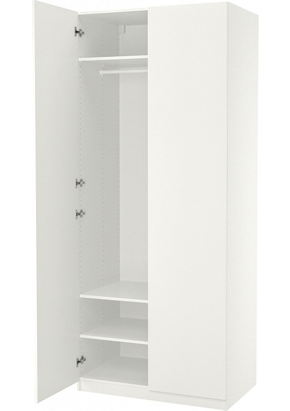 Pax Gardırop, Beyaz, 100x60x236 cm