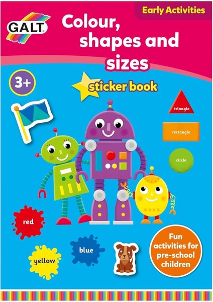 Colour, Shapes And Sizes 3 Yaş+ Aktivite Kitabı (L3124F)