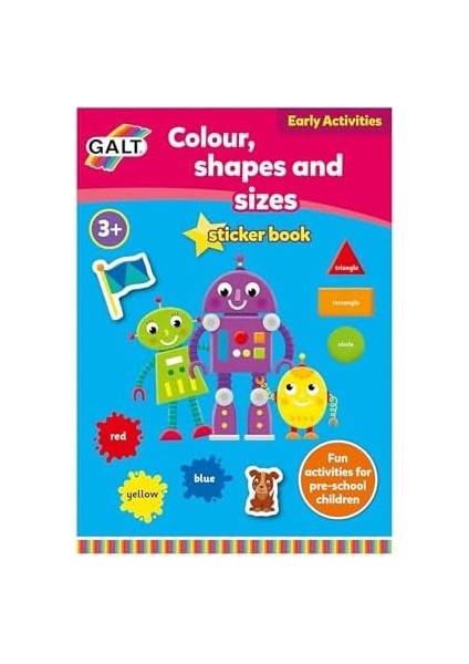 Colour, Shapes And Sizes 3 Yaş+ Aktivite Kitabı (L3124F)