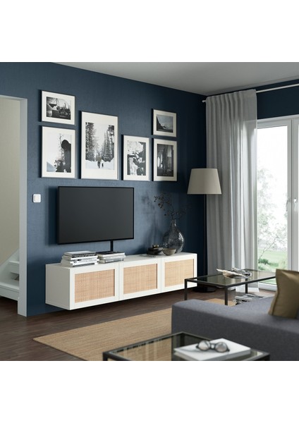 Tv Sehpası, Beyaz, 180X42X38 Cm, Studsvıken modelleri