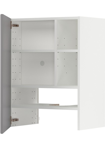 Aspiratör Dolabı, Bodbyn Gri, 60X80 Cm, 1 Kapaklı