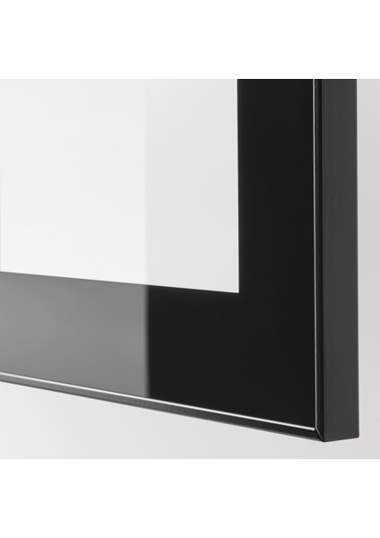 Raf Ünitesi, Venge-Siyah-Şeffaf Cam, 60X40X38 Cm, Glassvık