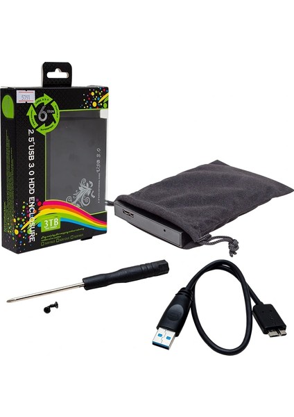 Harici 2.5 USB 3.0 Sata Harddısk Kutusu