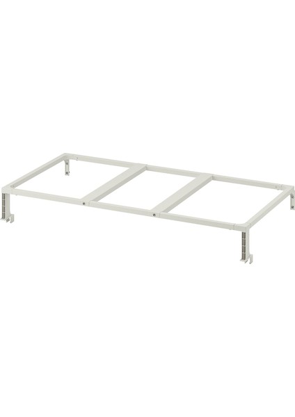 Atık Ayırma Kutusu Destek Iskeleti, Beyaz, 80 cm
