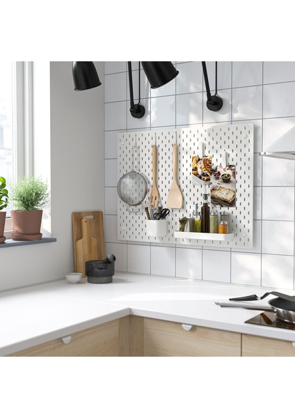 Çok Amaçlı Pano Parçası, Beyaz, 7 Adet modelleri