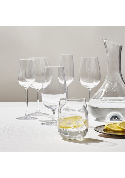Şampanya Kadehi, Cam, 22 Cl, 6 Adet