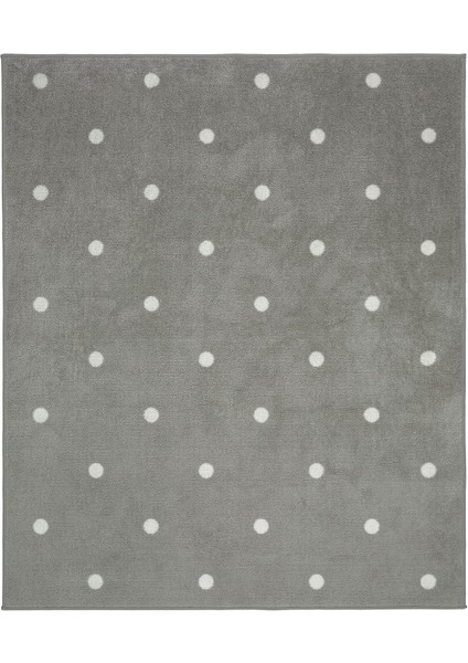 Çocuk Halısı, Gri-Noktalı, 133X160 cm