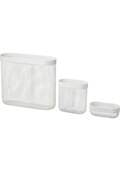 Çok Amaçlı Pano Parçası, Beyaz, 3'lü Set