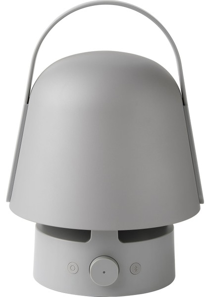 Bluetooth Hoparlörlü Lamba, Gri