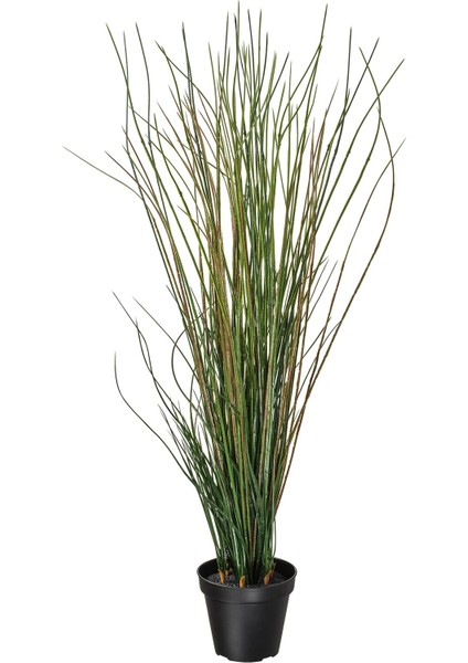Yapay Bitki, Yeşil, 17 Cm, Çim