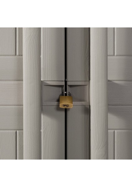 Toomax Wood Midi 4 Raflı Plastik Dolap Bej indirimleri