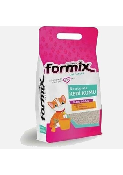 Formix Bentonit Lavanta Kokulu Kedi Kumu 5 L