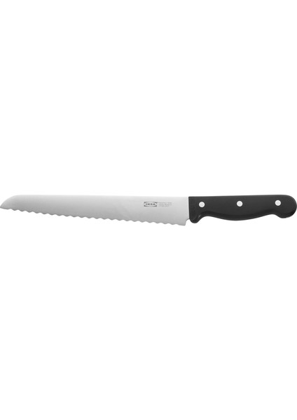 Ekmek Bıçağı, Koyu Gri, 23 cm