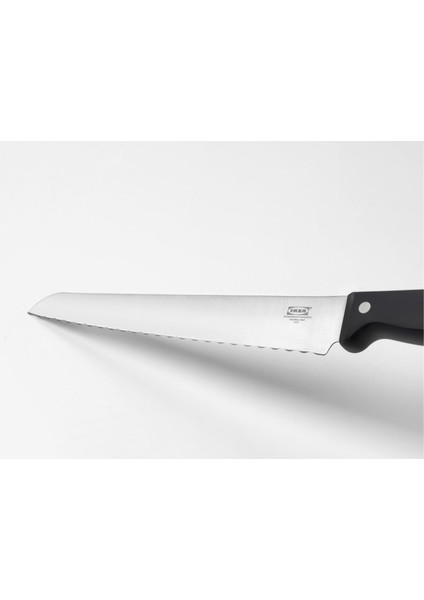 Ekmek Bıçağı, Koyu Gri, 23 cm
