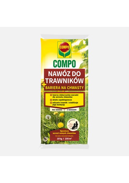 Compo Yabani Ot Engelleyici Çim Gübresi 10KG
