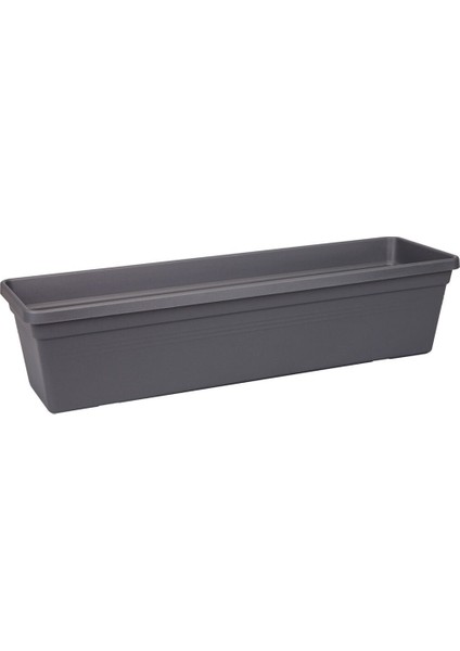 Elho Green Basics Balkon Saksısı Siyah 40 cm