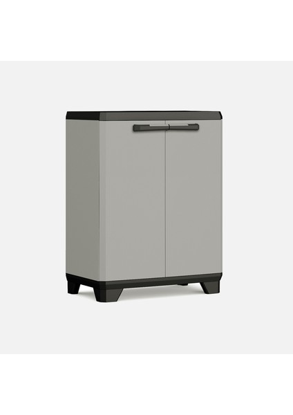 Keter Planet Base Kısa Tek Raflı Plastik Dolap 68X39X90 cm Antrasit