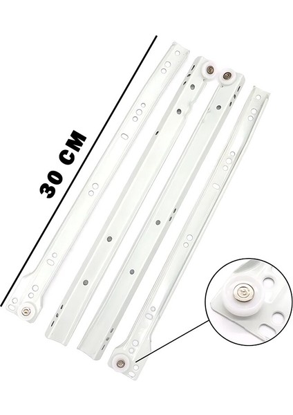 30CM 1 Takım Çekmece Rayı