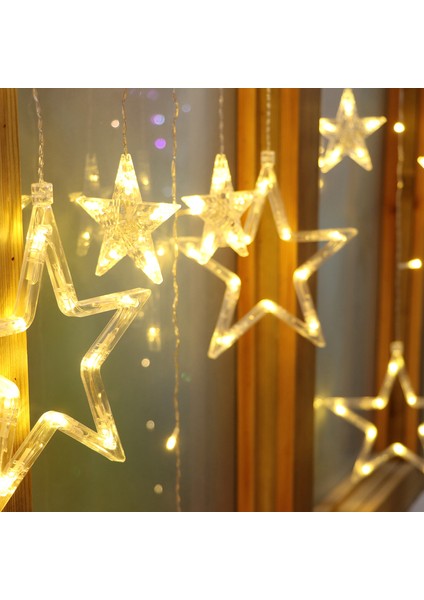 Usb'li 138 LED Sarı Yılbaşı Işık