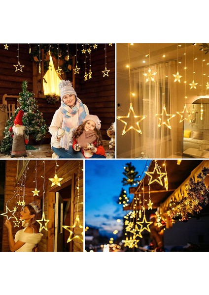 Usb'li 138 LED Sarı Yılbaşı Işık modelleri