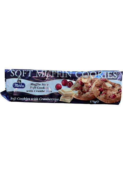 Soft Cranberry Muffin Cookies 175 G