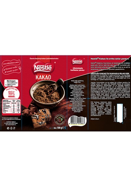 Toz Kakao 100 gr