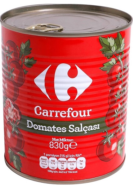 Domates Salçası Teneke 830 G