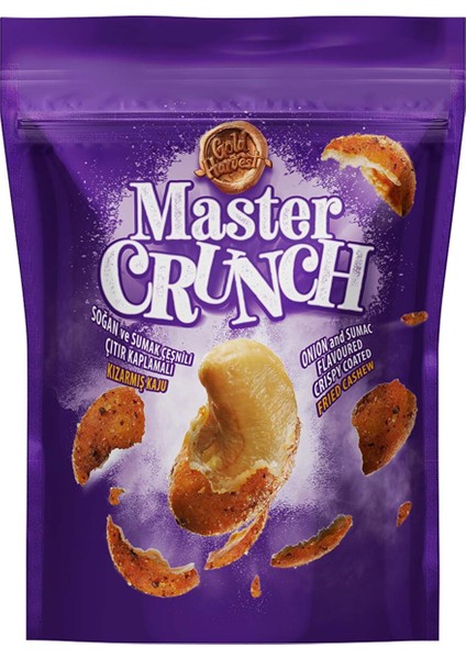 Master Crunch Soğan & Sumak Kaplamalı Kızarmış Kaju 140 G