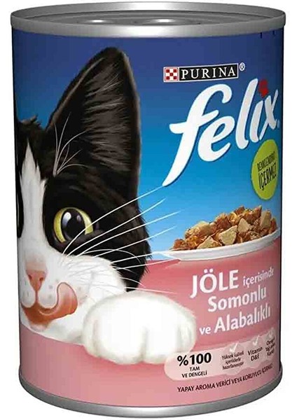 Konserve Somon Kedi Maması 400 gr