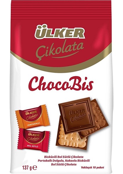 Chocobis Bisküvili çikolata 137 G